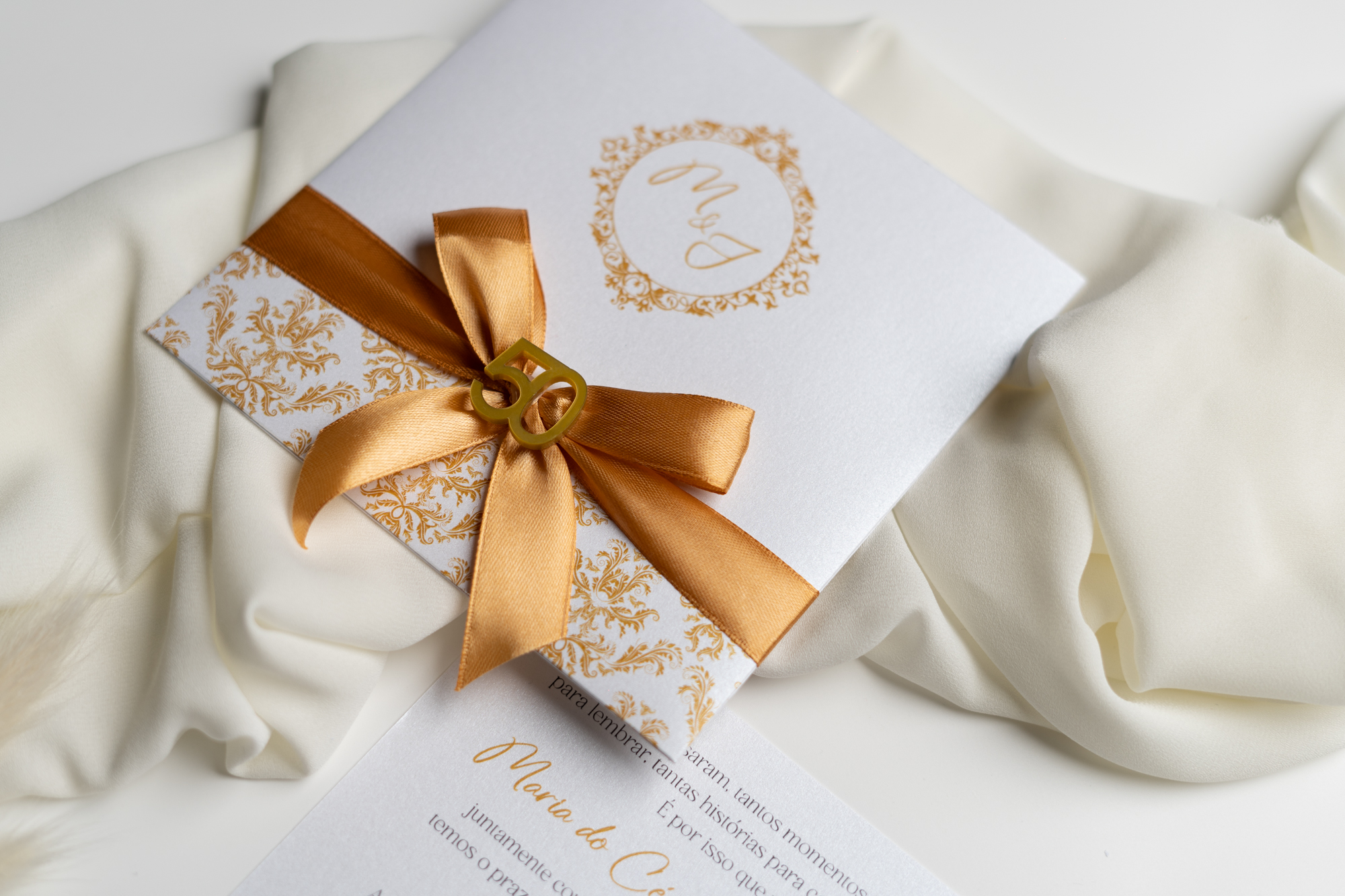 Convite Bodas de Ouro 50 anos