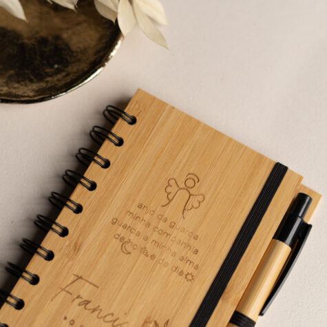 Imagem do produto Lembrança Batismo Bloco Bamboo