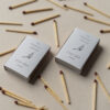 Lembrança de Casamento Caixa Fósforos matchbox