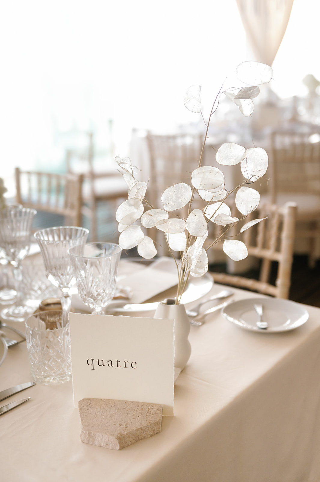 Marcador de Mesa Casamento Pedra 1
