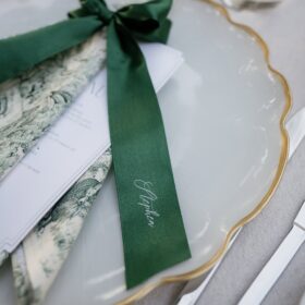 Imagem do produto Marcador Lugar Laço Convidado