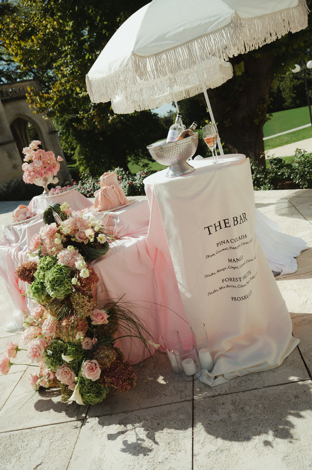 Menu Bar Casamento Original