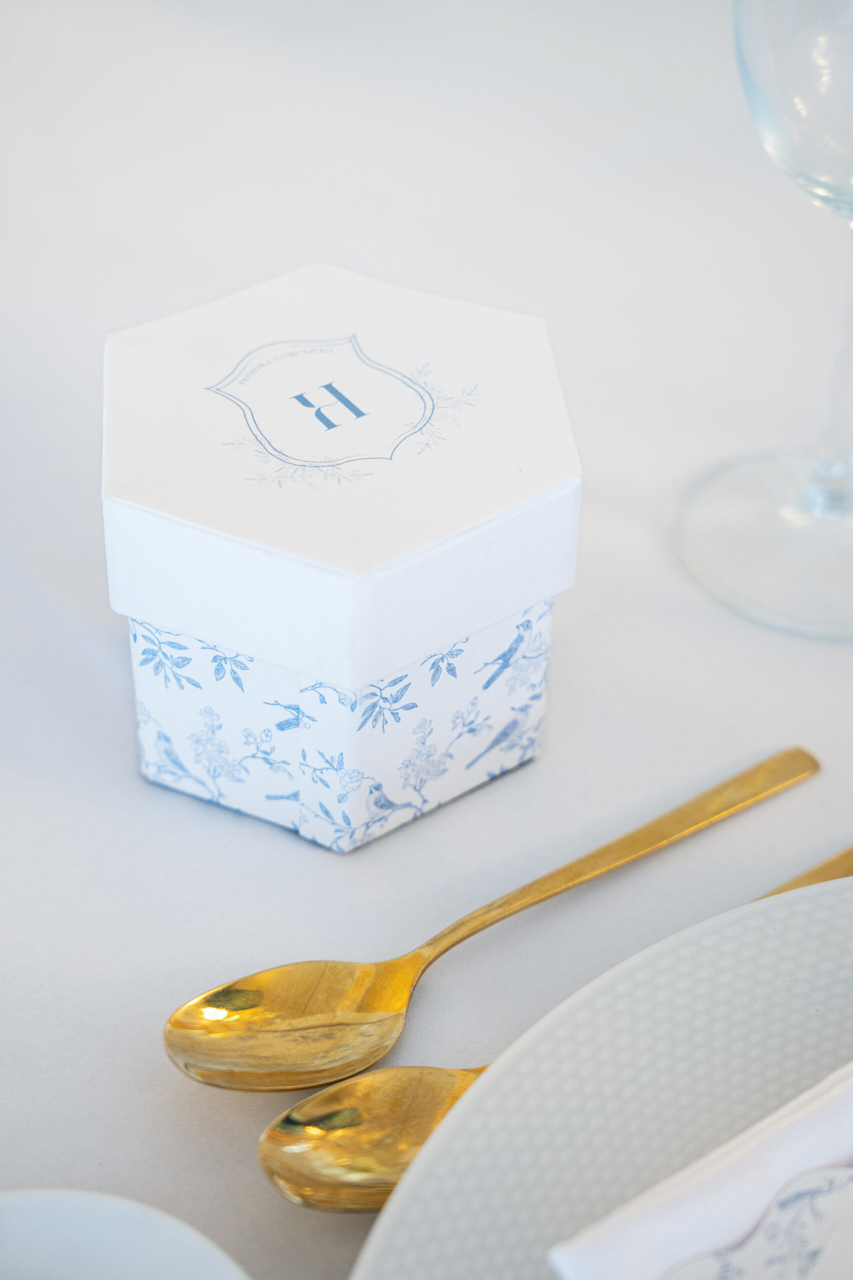 Lembrança Batizado Caixa Elegante