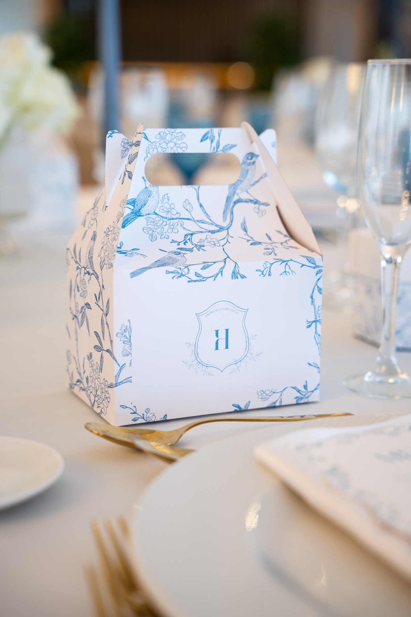 Lembrança Crianças Caixa Personalizada