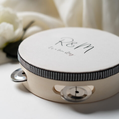 Imagem do produto Lembrança Casamento Tamborim Pandeireta