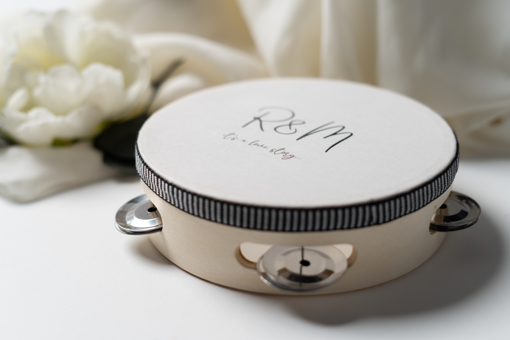 Lembrança Casamento Tamborim Pandeireta