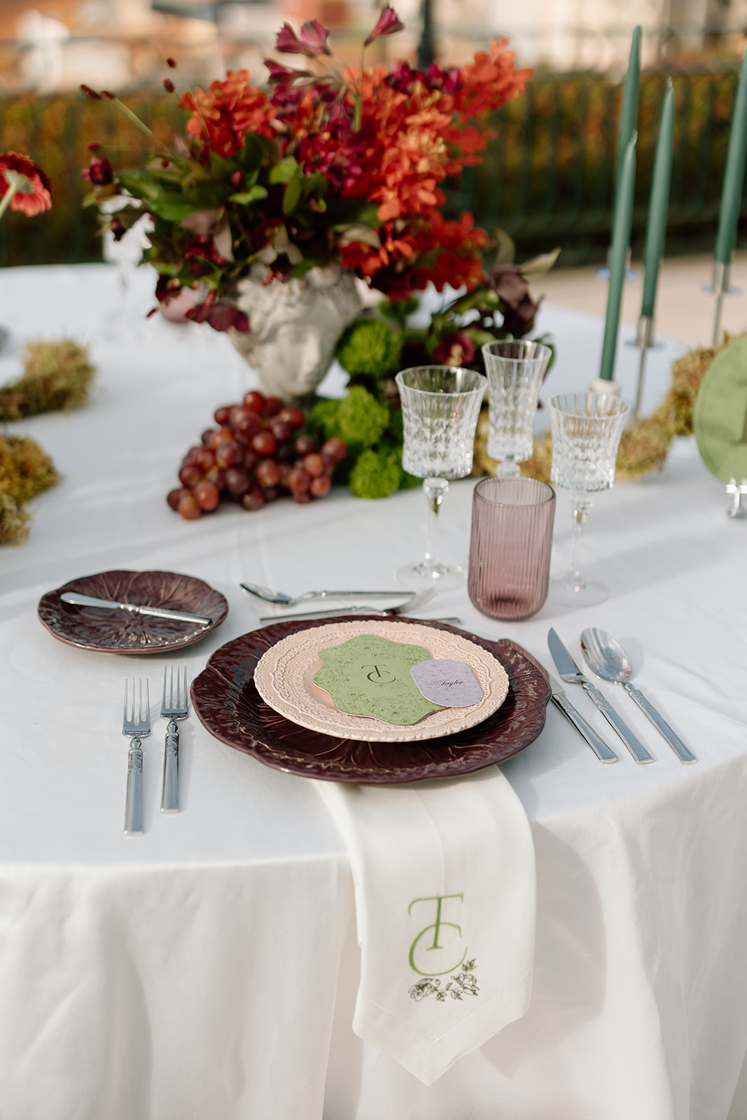 Lembrança Casamento Guardanapo Bordado 5