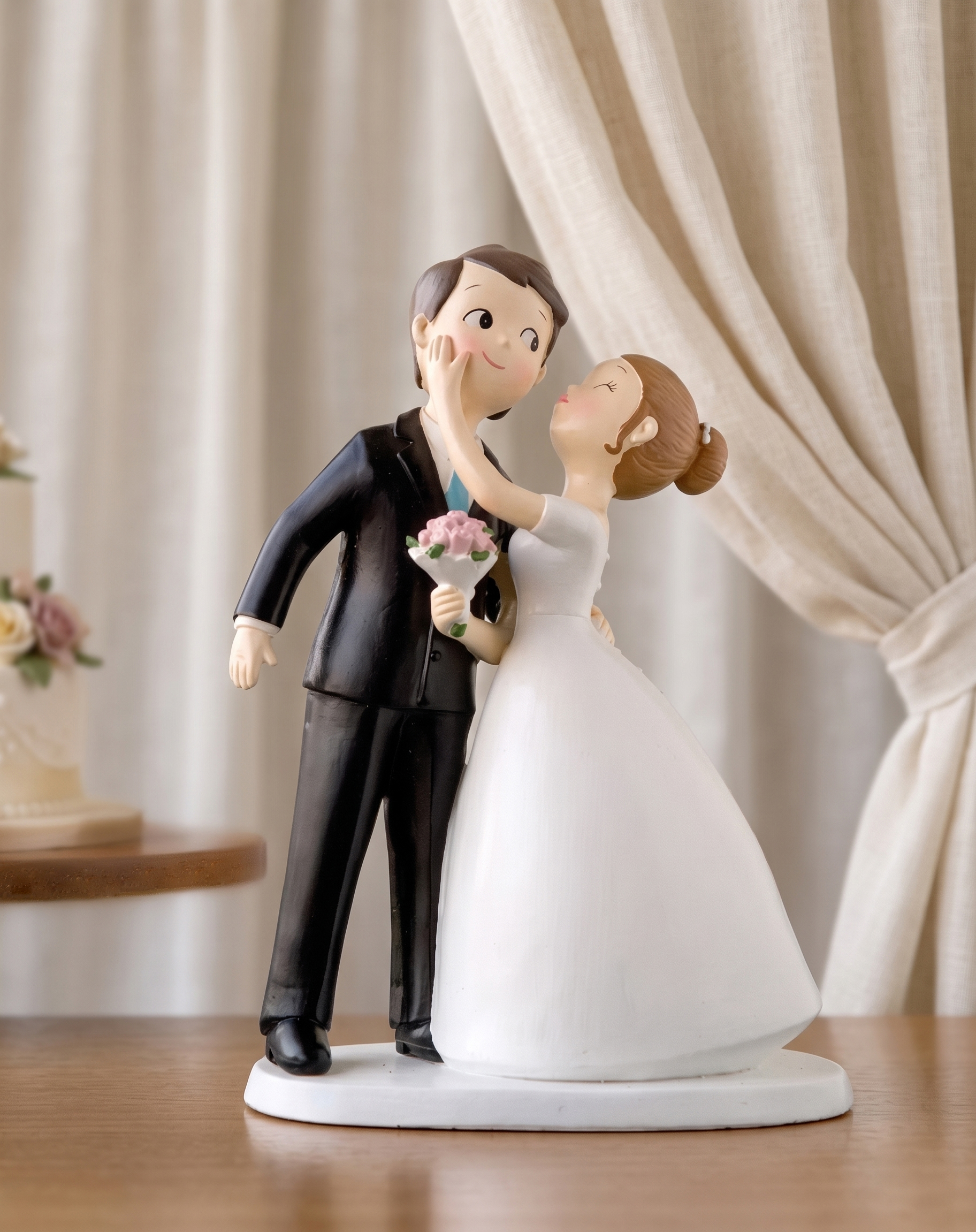 Topo Bolo Casamento Casal