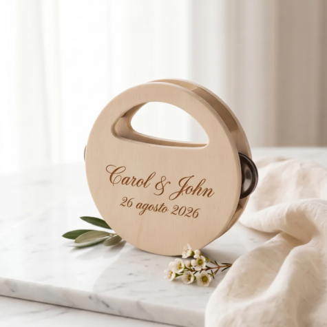 Imagem do produto Lembrança Casamento Tamborim Gravado