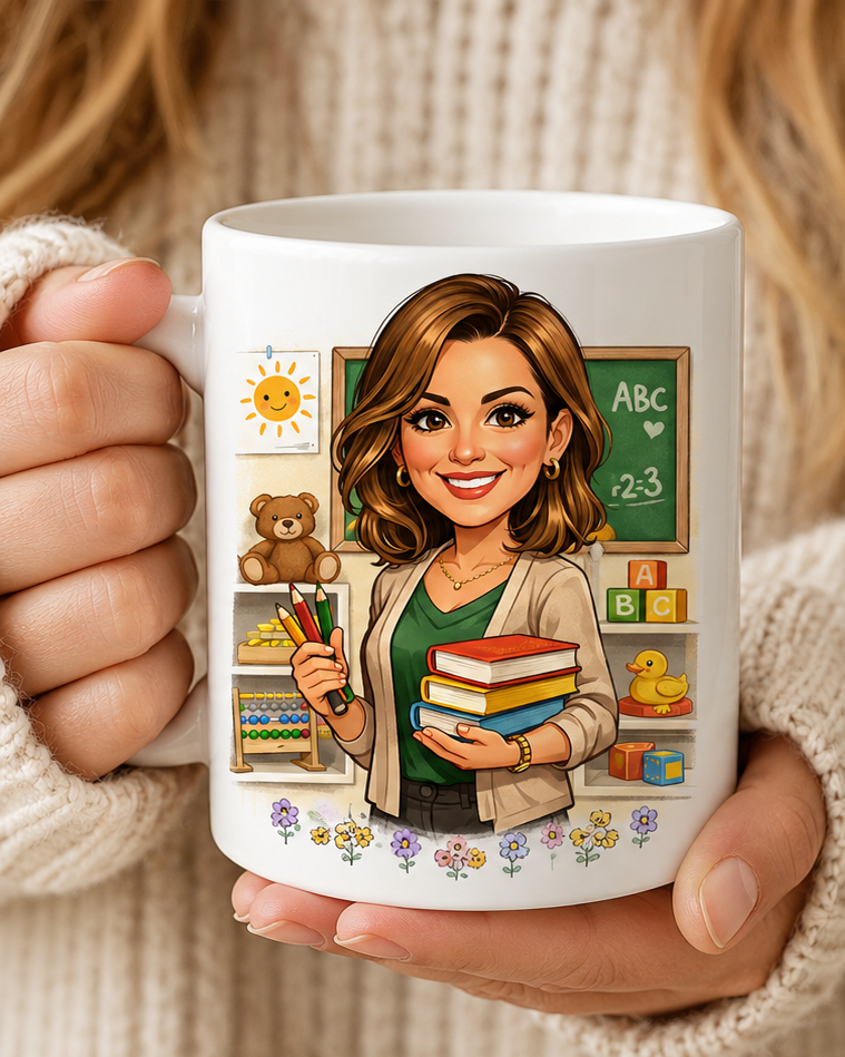 Presente Educadora Caneca Personalizada 3