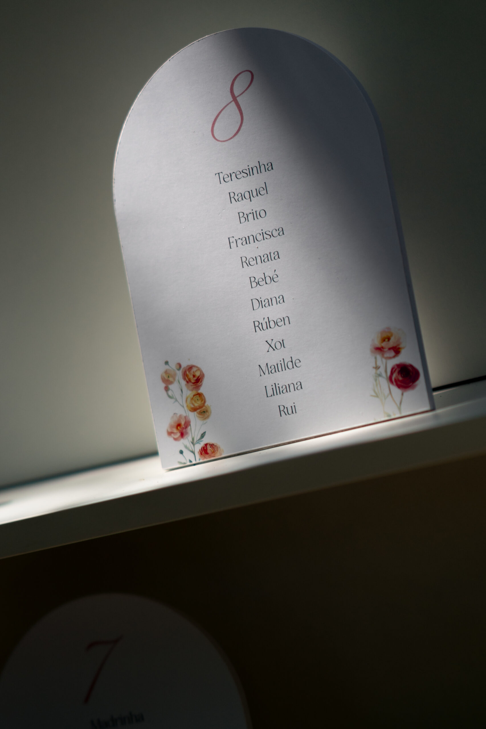 Placard Quadro Batizado Minnie 1