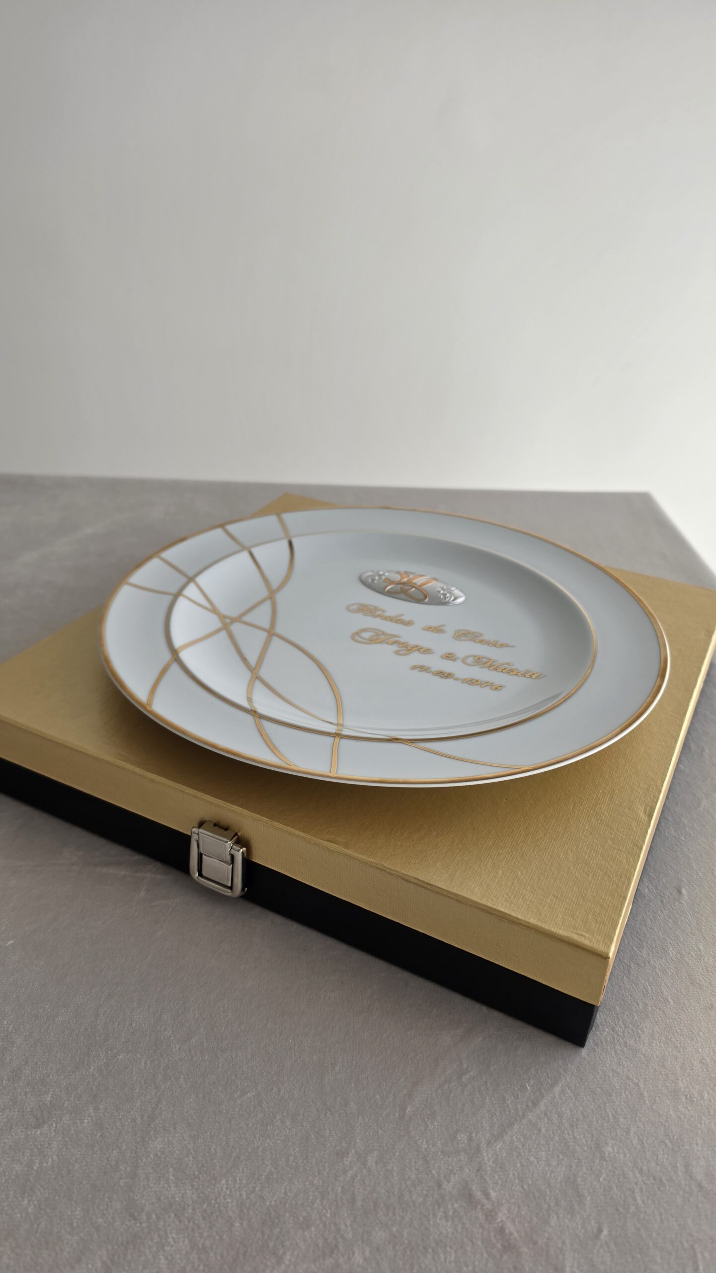 Bodas Ouro Prato Personalizado 2