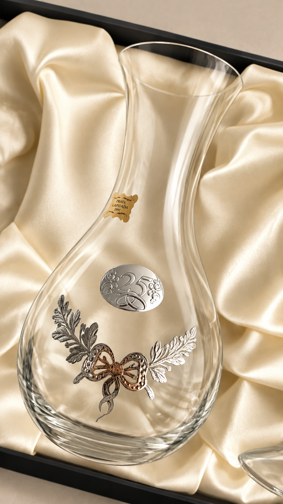 Presente Bodas Prata Decanter 5
