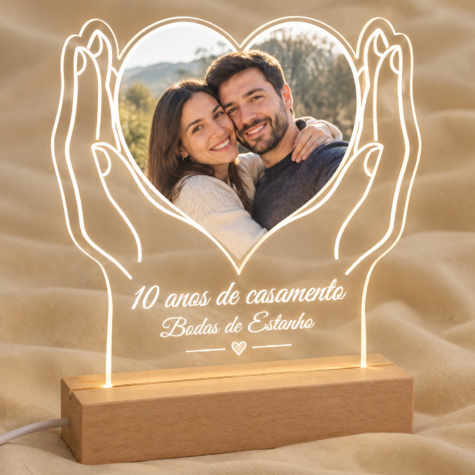 Imagem do produto Presente Aniversário Acrílico Led