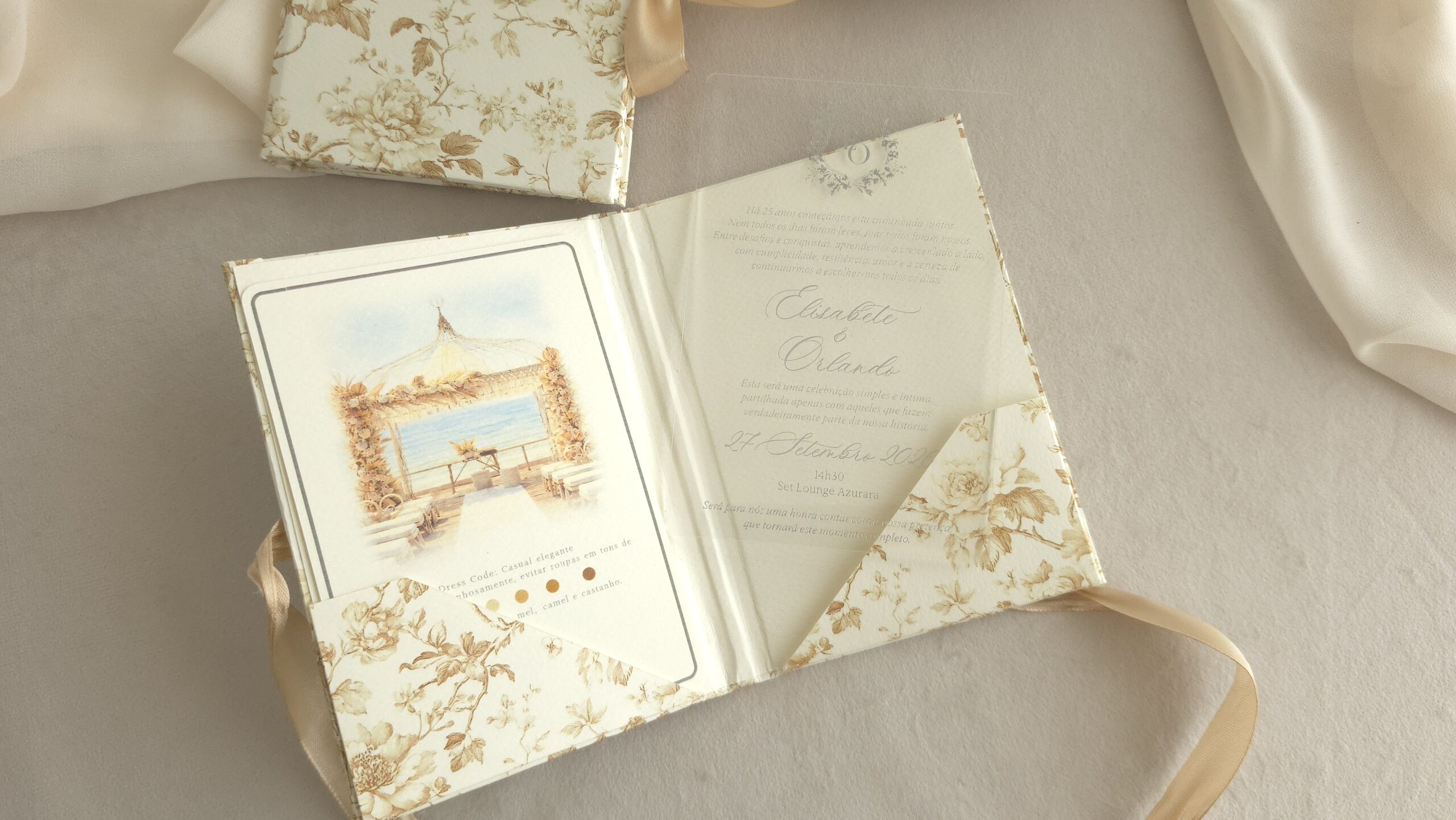 Convite Bodas Prata Moderno 3