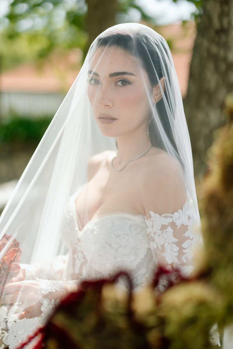 Detalhe do editorial de casamento no The Yeatman com artigos personalizados da Miminhos Rita Catita